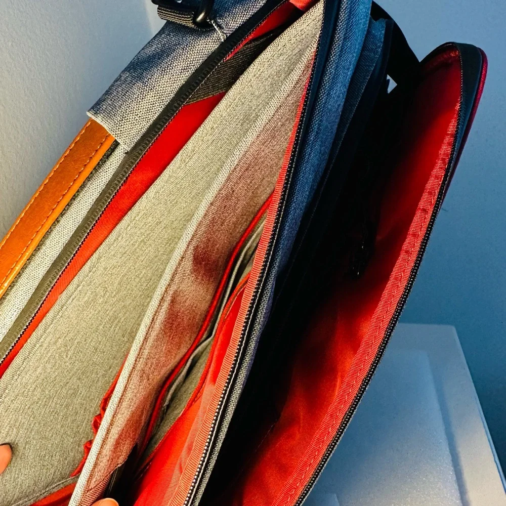 The Moose Designs Original Convertible Workstation Laptop Messenger Bag
